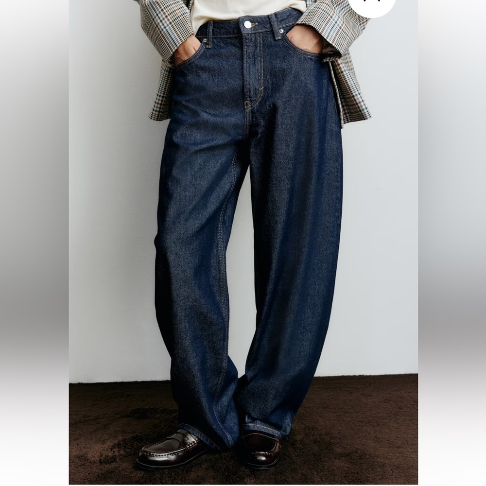 H&M Baggy high jeans